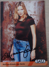 Autogramm deutsche TV Schauspielerin Doreen Jacobi Heli Cops Sat1 (115795)