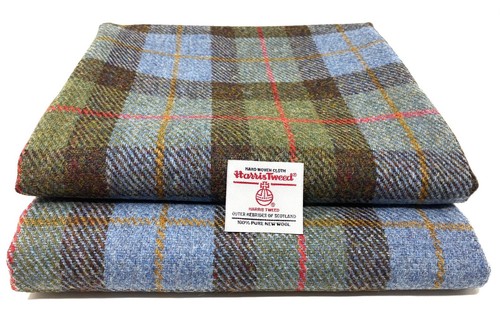 Harris tweed macleod blau und - blau,