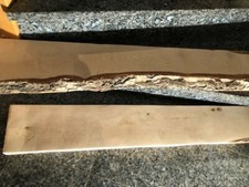 Fensterbank Innen Waschtische rustikal massiv Vollholz handgefertigt Birke Rinde