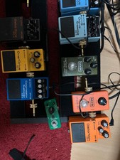 Pedalboard Gitarren Pedal Disortion Boss Gitarre Verstärker