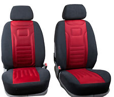 Vordersitzbezüge Stripes Rot Autobezüge Universal Schonbezug für  Renault Twingo