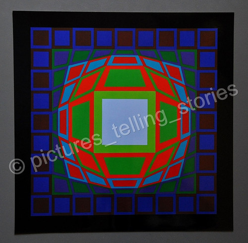 Victor vasarely gyemant 1972 - gyemant,