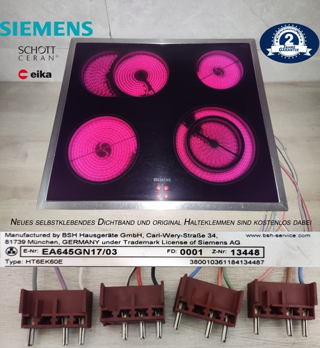Siemens ea645gn17 kochfeld mit - siemens,