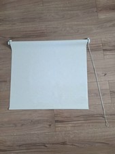 Elfenbeinweiß, silber Verdunkelungsrollo, Hitzeschutz, blickdicht, 90 x 190 cm