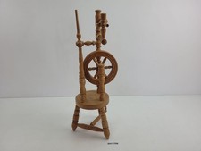 Spinnrad Dekoration Holz XL