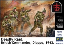 Master Box 35252 - 1/35 Deadly Raid. British Commandos, Dieppe, 1942 - Neu