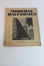 Moderne Bauformen  Band 8 1931 Architektur und Raumkunst