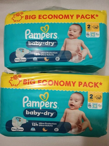 Pampers baby dry 196 - pampers,
