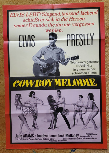 Cowboymelodie - (kinoplakat, '64)