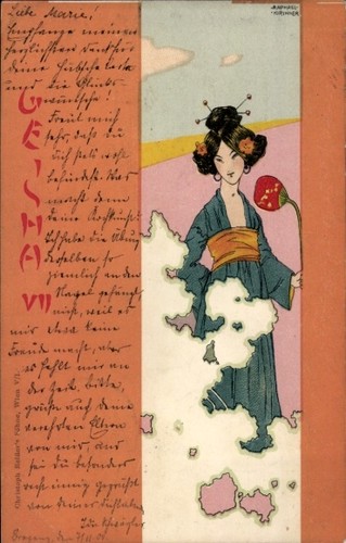 Jugendstil künstler litho - jugendstil,