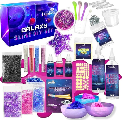 Galaxy slime set - set, diy