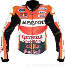HONDA REPSOL Biker Lederjacke