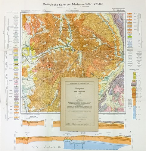 Geologische karte solling - geologische,
