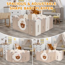 14 Paneele Laufgitter Baby