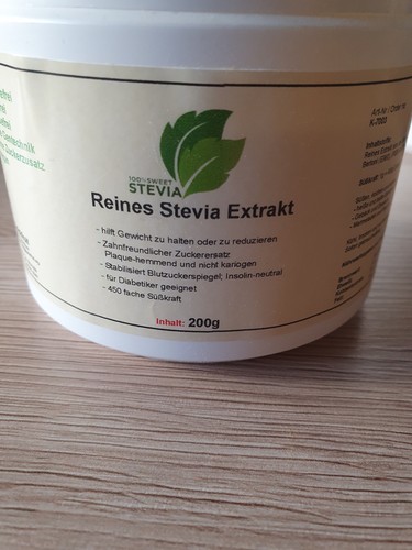 200g stevia extrakt - stevia, pulver