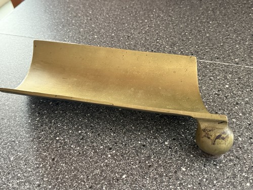 Vintage briefablage messing - briefablage,