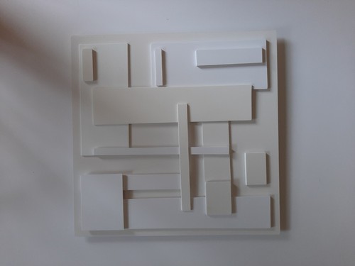 Abstraktes wandbild - abstraktes,