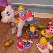 Konvolut kleine Entdeckerbande Set Paket Einhorn Figuren Zubehör vTech Spielzeug