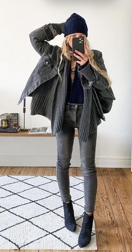 Women diesel jeans grey - jeans, denim