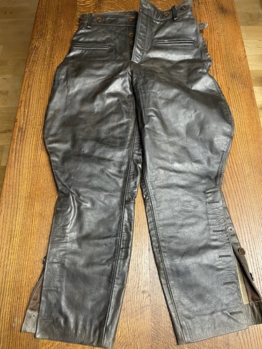 Leather breeches leder - leather,
