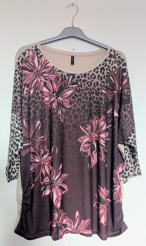 Oversized langarm shirt damen - oversized,
