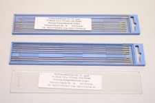17x KORSING SCHWEIßTECHNIK  WL15 1,6x175mm EN26848 Elektrode Wolfram WL15 OVP