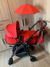 Jane Carrera Set NEU + Concord Scout + Air + Wickeltasche + Schirm + Regenschutz