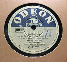 HANS ALBERS La Paloma / Beim ersten Mal... ODEON O-26625 (8)
