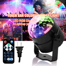 Led discokugel licht party rgb - led,