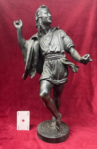 Calmels skulptur bronze musik - skulptur,