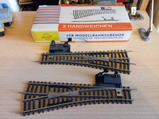 Permot/Piko - 1 Paar Handweichen Spur H0 DDR-Produktion - Unbenutzt 