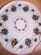 Weihnachtstischdecke ø160cm - wie NEU