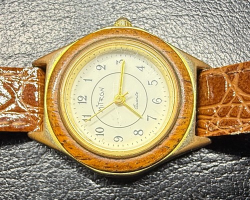 Damenuhr mitron goldfarbenes - damenuhr,