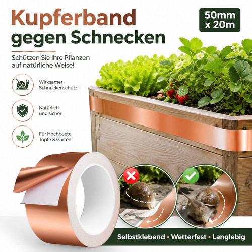 50mm 20m kupferband - 20m,