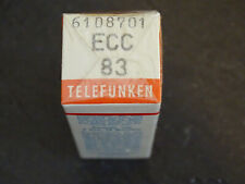 1x ECC83 TELEFUNKEN TUBE NOS FACTORY SEALED NEW BOXED