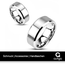 Ring Herren Damen Edelstahl