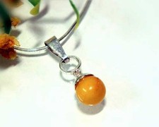 Bernstein Kugel  Anhänger