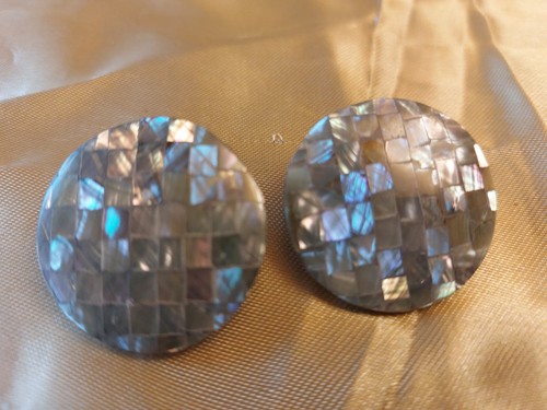 Ohrringe ohrstecker abalone - ohrstecker,