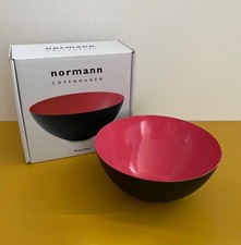 Rosa KRENIT Schale NORMANN Krenchel 12,5 cm verpackt Auslaufmodell/seltene Farbe Dänemark