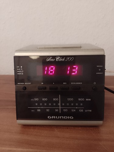 Grundig sono clock - clock, radiowecker
