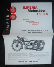 Imperia Motorräder 1935 
