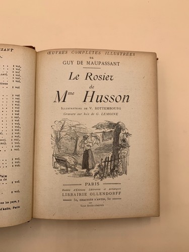 Guy maupassant le - guy, rosier