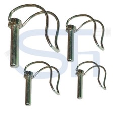 Rohrklappstecker Stahl