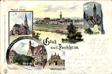 Künstler Ak Forchheim in