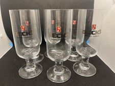 6 x Becks Biergläser ,Pils/