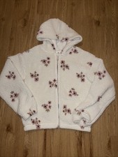 H&M Teddyjacke Blumen Gr.170