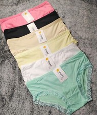 6er Set Damen Mädchen Slips