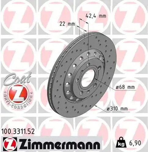 Bremsscheibe - 2x,