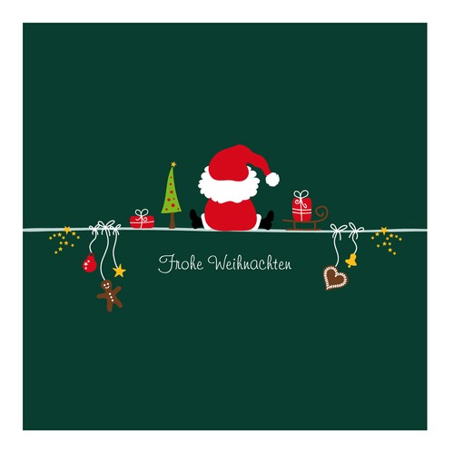 Geschenkkarte weihnachtskarte - geschenkkarte,