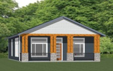 30x40 House -- 3 Bedroom 2